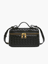 Celeste  Elegante Mini-Box-Handtasche – SCHWARZ