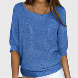 Marina | Zeitloser Und Eleganter Damenpullover – Blau