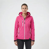 Softshell Jacke Damen | Kapuze & Windabweisender Schutz – Rosa