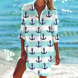 Sommer Shirt Damen | Tie-Dye Print & Lässig – Hellgrün