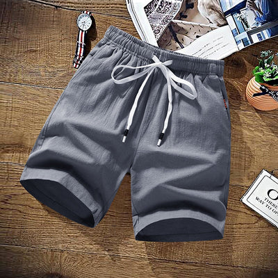Sommer-Short - Herren-Shorts mit elastischer Taille und Kordelzug für den Strand