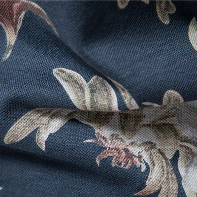 Sommerhemd – Herren-Polo-T-Shirt mit kurzen Ärmeln, Kragen und Aufdruck