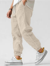 Sommerhose Herren | Jogger Fit & Leicht – Khaki
