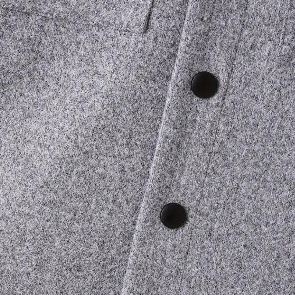 Sommerjacke | Zugeknöpft | Brusttaschen | Überhemd | Herrenjacken