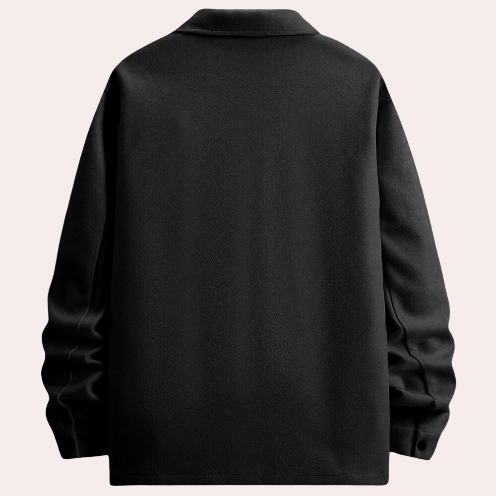 Sommerjacke | Zugeknöpft | Brusttaschen | Überhemd | Herrenjacken