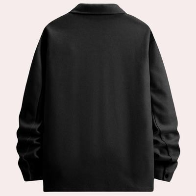 Sommerjacke | Zugeknöpft | Brusttaschen | Überhemd | Herrenjacken