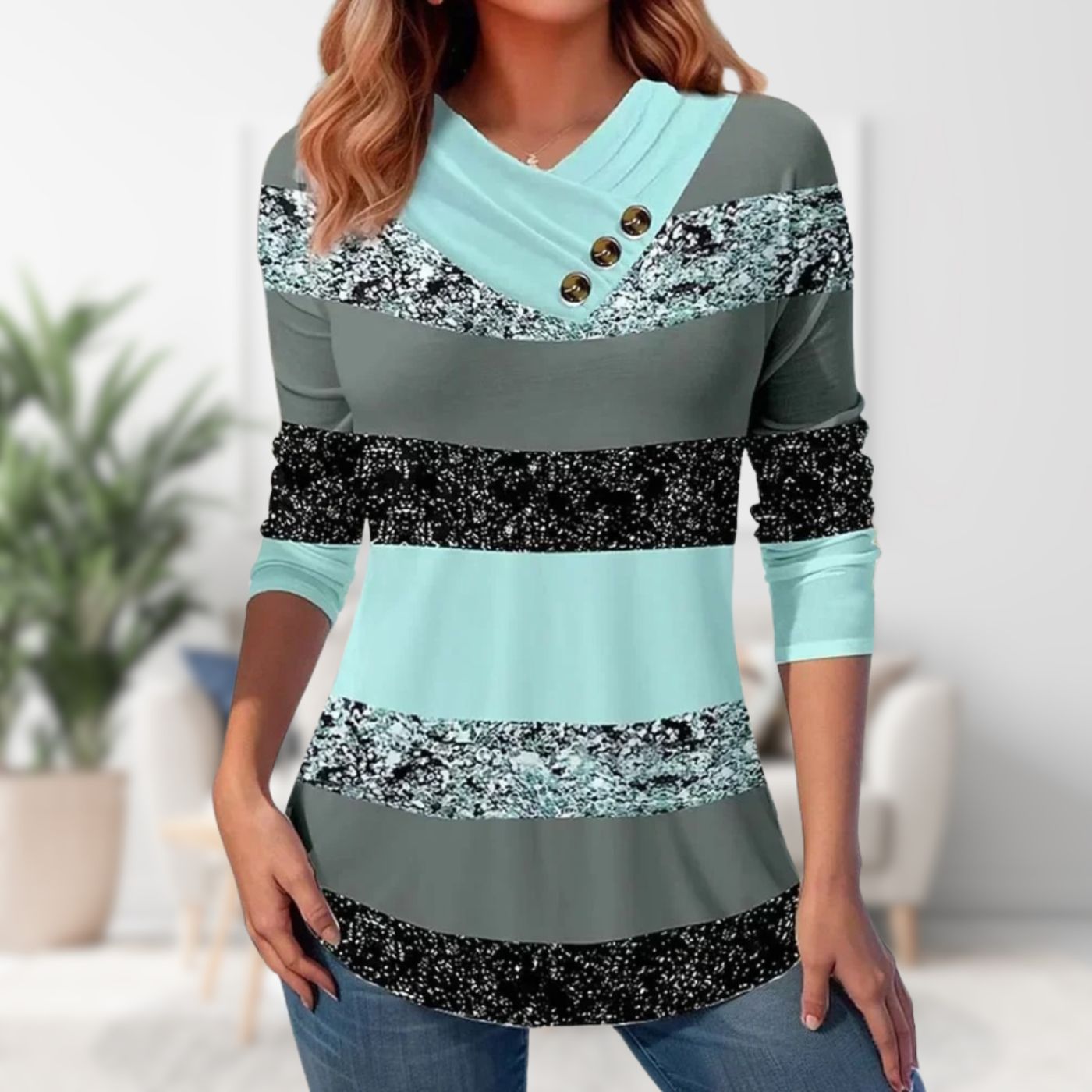 Sophia™ – Stilvoller V-Ausschnitt Pullover
