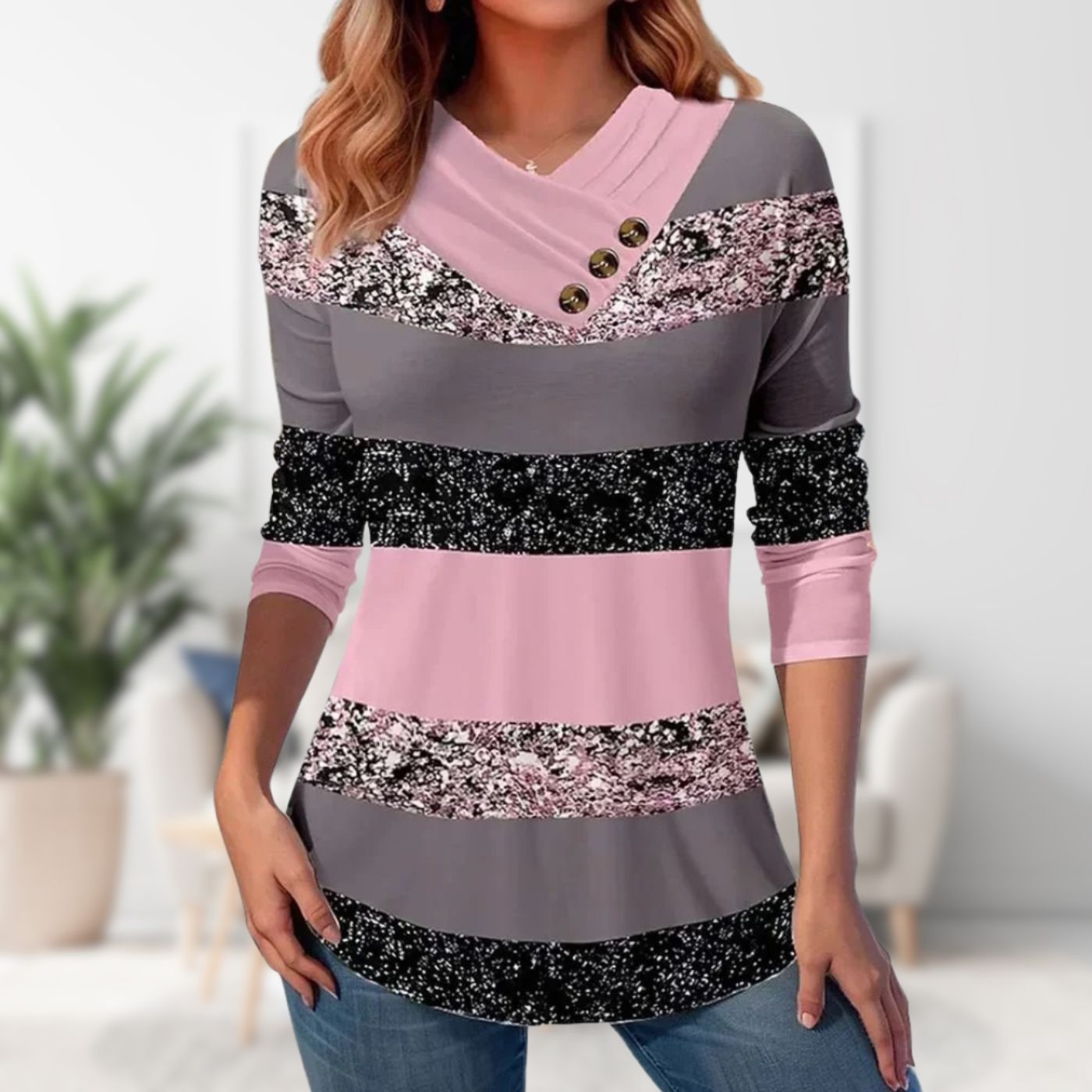Sophia™ – Stilvoller V-Ausschnitt Pullover