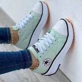 Hannah | Modische Sneaker Damen Trend – Grün