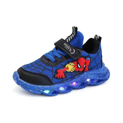 SpiderKicks – Kinder-LED-Superheldenschuhe