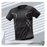 Sport T Shirt Herren | Atmungsaktiv & Schnelltrocknend – Schwarz