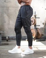 Sport hose Herren | Schlanker Schnitt & Sichere Zip-Taschen – Schwarz
