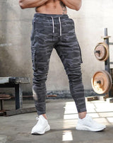 Sport hose Herren | Schlanker Schnitt & Sichere Zip-Taschen – Dunkelgrau