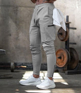 Sport hose Herren | Schlanker Schnitt & Sichere Zip-Taschen – Grau