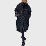 Steppjacke Damen | Wendbar & warmes Tragegefühl – Schwarz