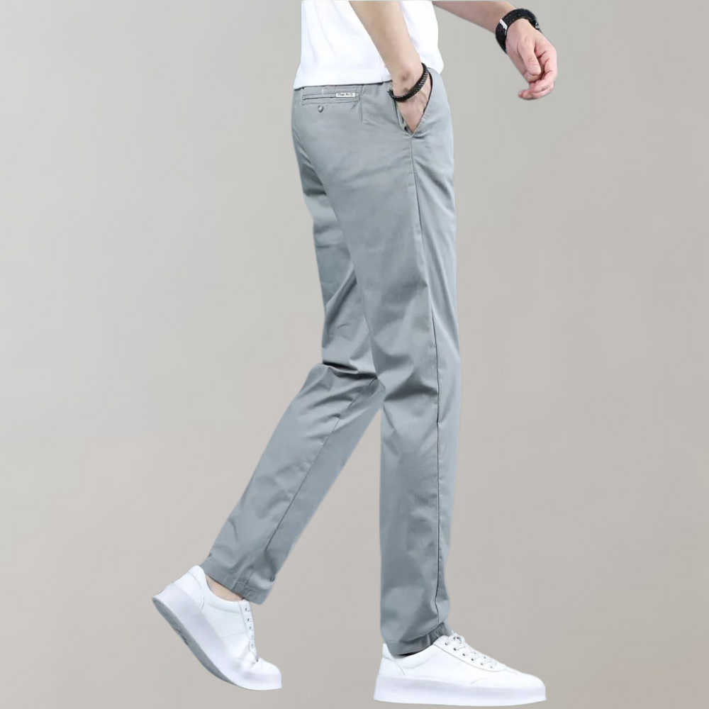Stretch-Hosen | Skinny | Elastische Taille | Chino-Hosen | Herrenhosen