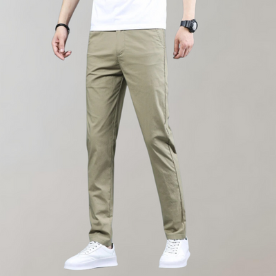 Stretch-Hosen | Skinny | Elastische Taille | Chino-Hosen | Herrenhosen
