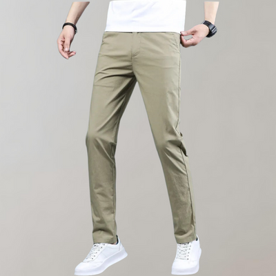 Stretch-Hosen | Skinny | Elastische Taille | Chino-Hosen | Herrenhosen
