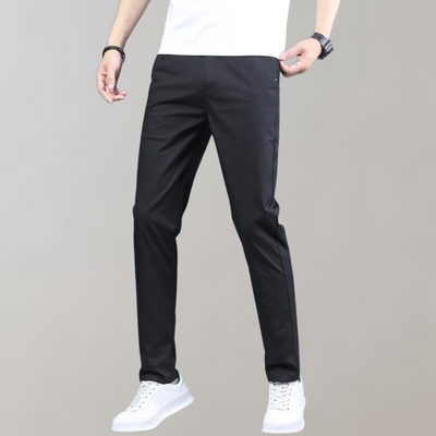 Stretch-Hosen | Skinny | Elastische Taille | Chino-Hosen | Herrenhosen