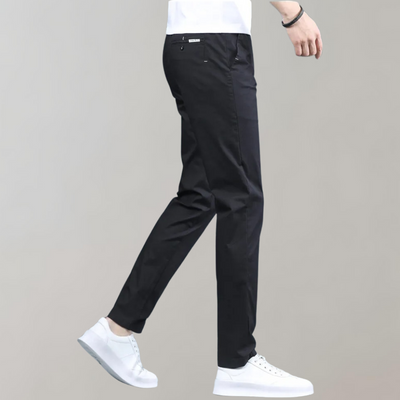 Stretch-Hosen | Skinny | Elastische Taille | Chino-Hosen | Herrenhosen