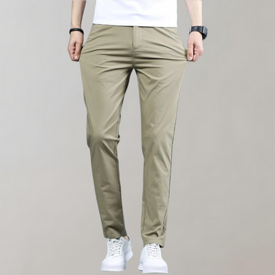 Stretch-Hosen | Skinny | Elastische Taille | Chino-Hosen | Herrenhosen