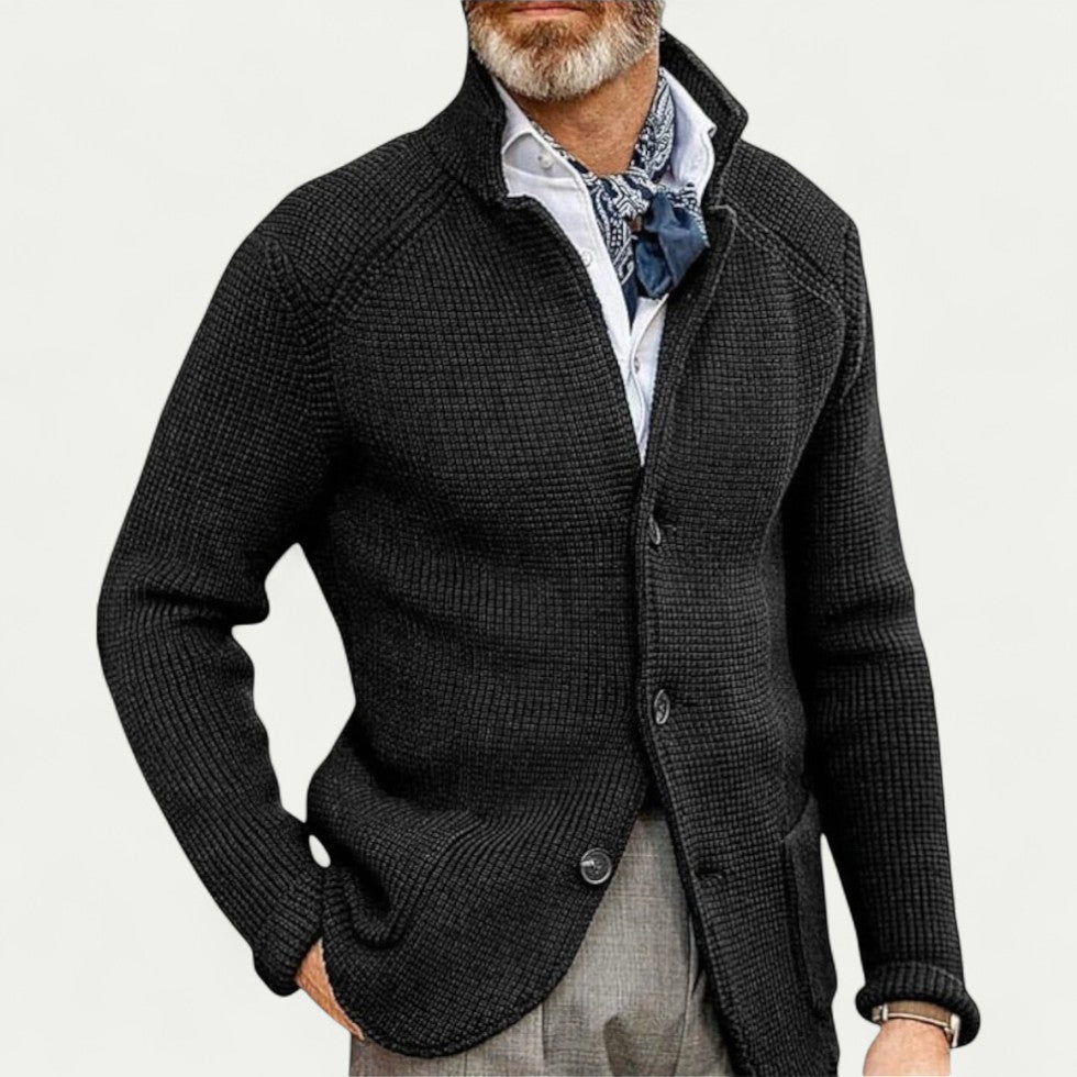 Strickjacke mit Struktur für Eleganten Look