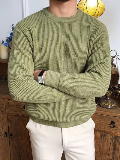 Strickpullover – warm – Rippstrick – Strickpullover – Herren-Strickwaren