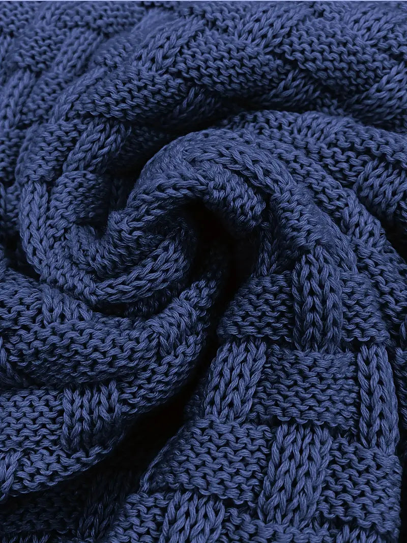 Strickpullover mit Schalkragen für Eleganz