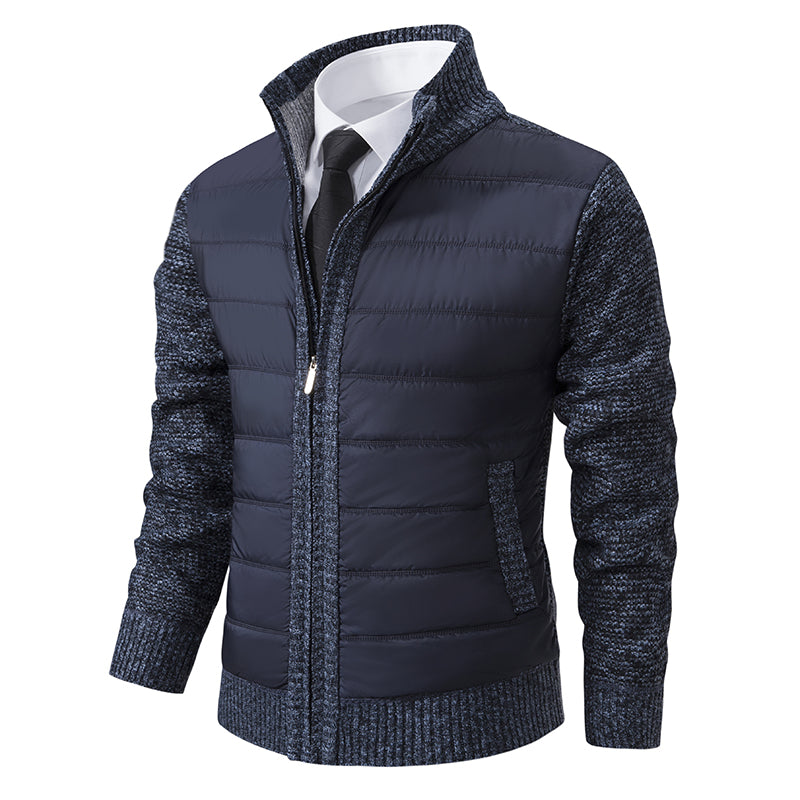 Stylische Strickjacke mit Reißverschluss für Winter