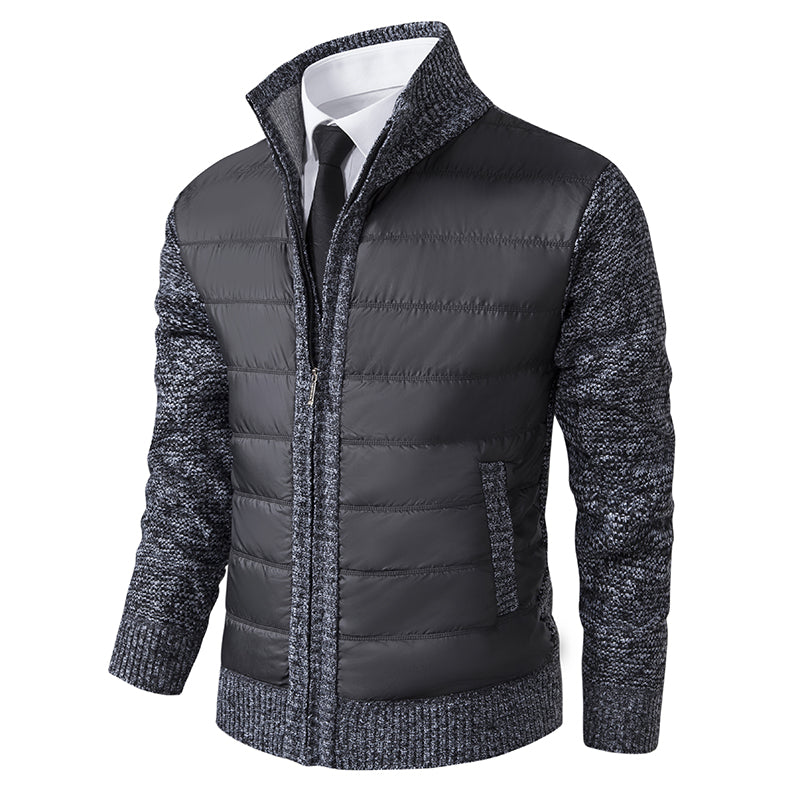 Stylische Strickjacke mit Reißverschluss für Winter