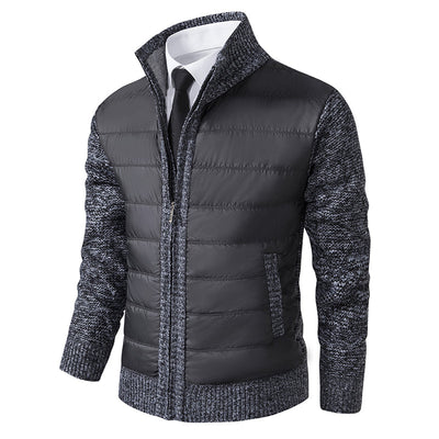 Stylische Strickjacke mit Reißverschluss für Winter