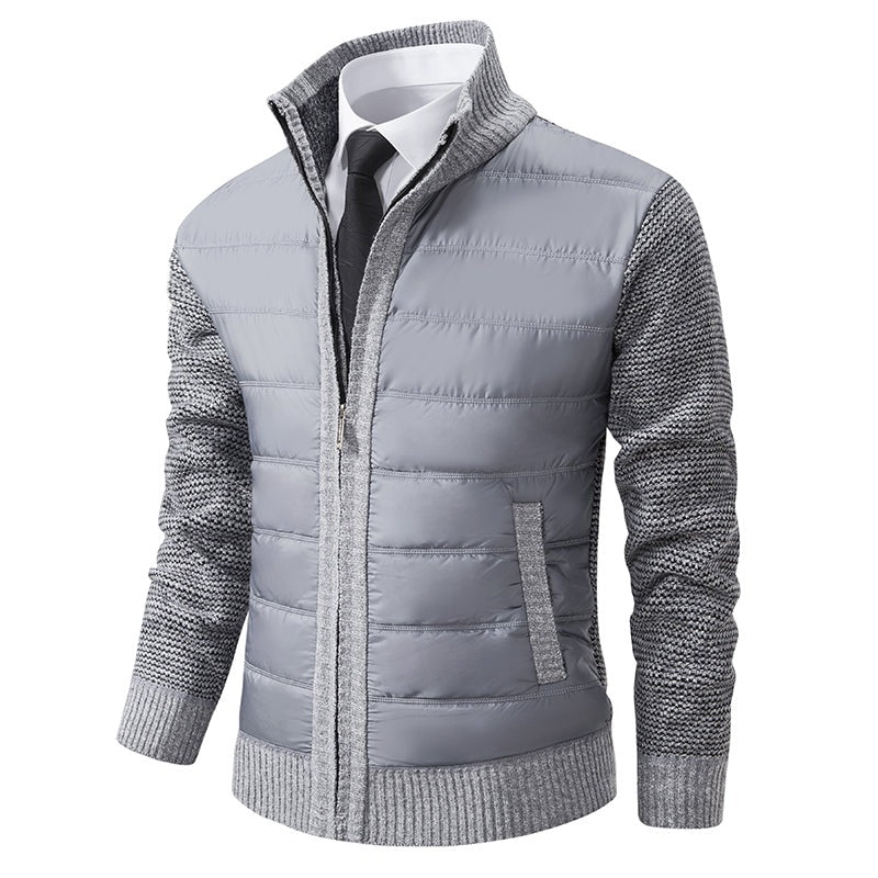 Stylische Strickjacke mit Reißverschluss für Winter
