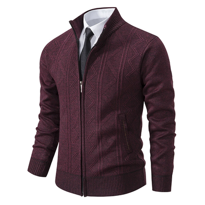 Stylische Strickjacke mit Reißverschluss für Winter