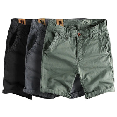 Summer Shorts - Men's Comfortable Stretch Denim Shorts