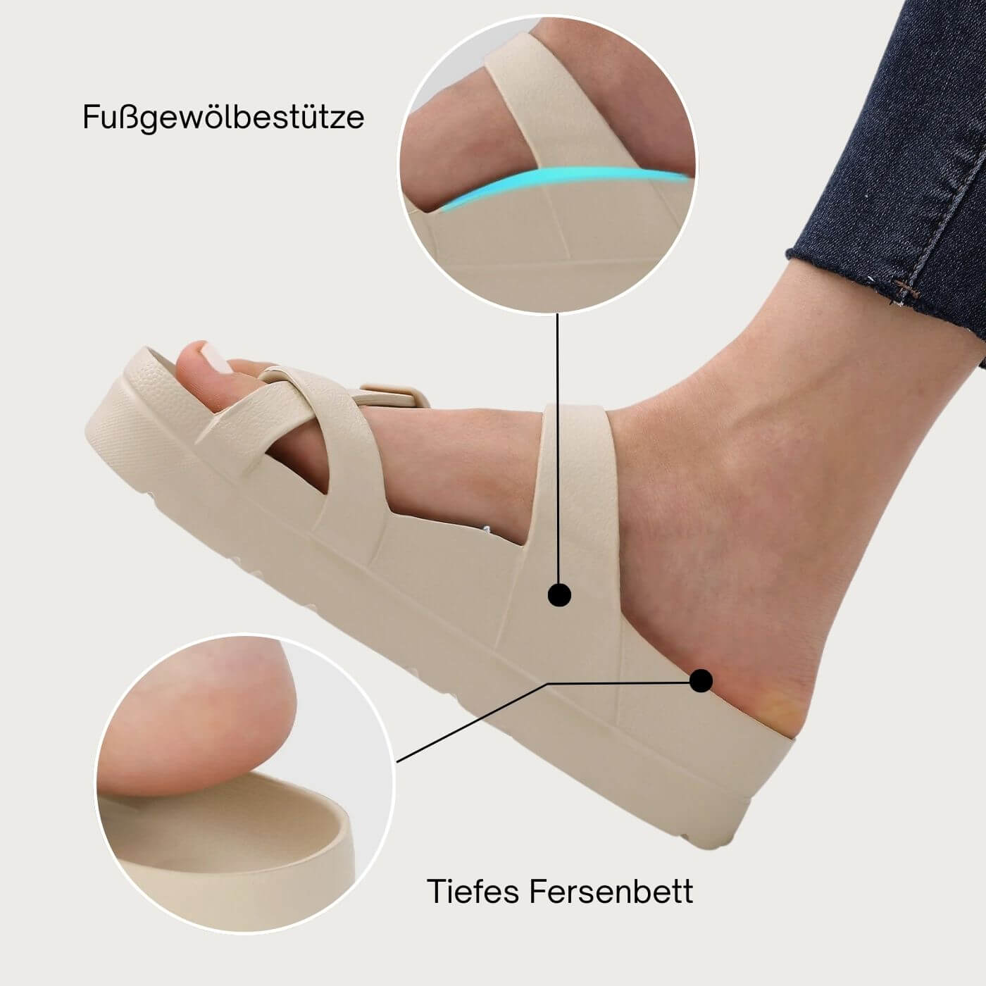 SunnyStep – Ultrabequeme Sommersandalen