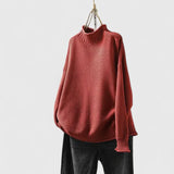 Mia | Stilvoller Und Gemütlicher Strickpullover Für Damen – Rot