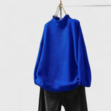 Mia | Stilvoller Und Gemütlicher Strickpullover Für Damen – Blau