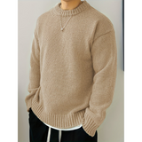 Sweatshirt Herren Rundhals | Zeitloser Look & Warmes Tragegefühl – Beige