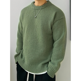 Sweatshirt Herren Rundhals | Zeitloser Look & Warmes Tragegefühl – Grün