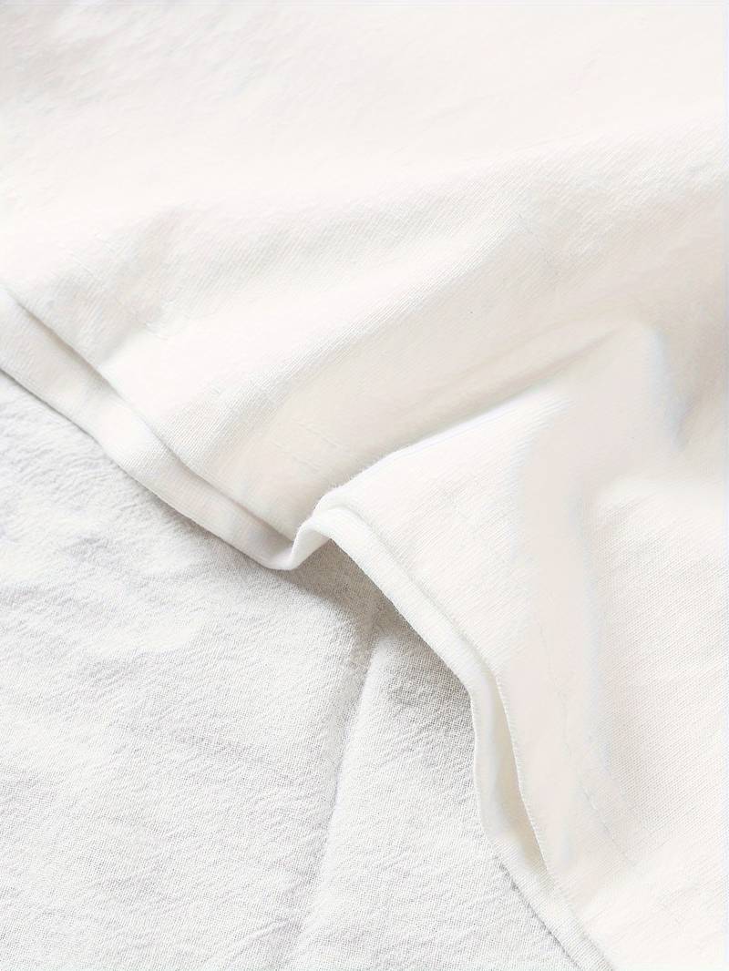 T-Shirt mit hohem Kragen | Kurzarm | Rollkragen | Herren-T-Shirt | Herrenbekleidung