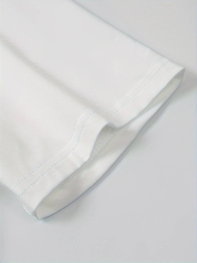 T-Shirt mit hohem Kragen | Kurzarm | Rollkragen | Herren-T-Shirt | Herrenbekleidung