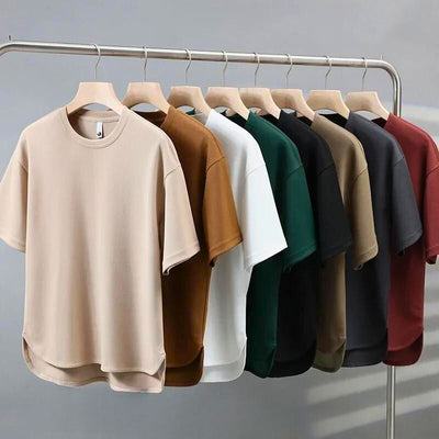 T-Shirt und Shorts Set - Lässig - Sweat-Shorts - Zweiteiler - Herrenbekleidung