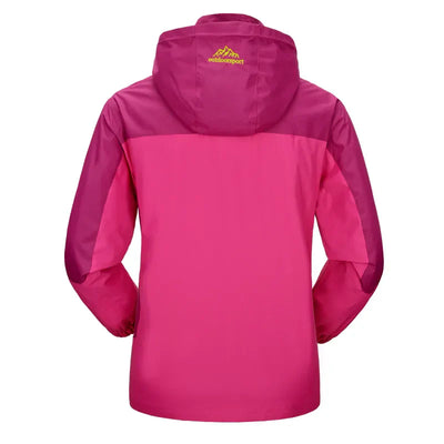 Stylische Warme 3-in-1 Wasserdichte Regenjacke mit Kapuze für Damen | Ideal für den Winter