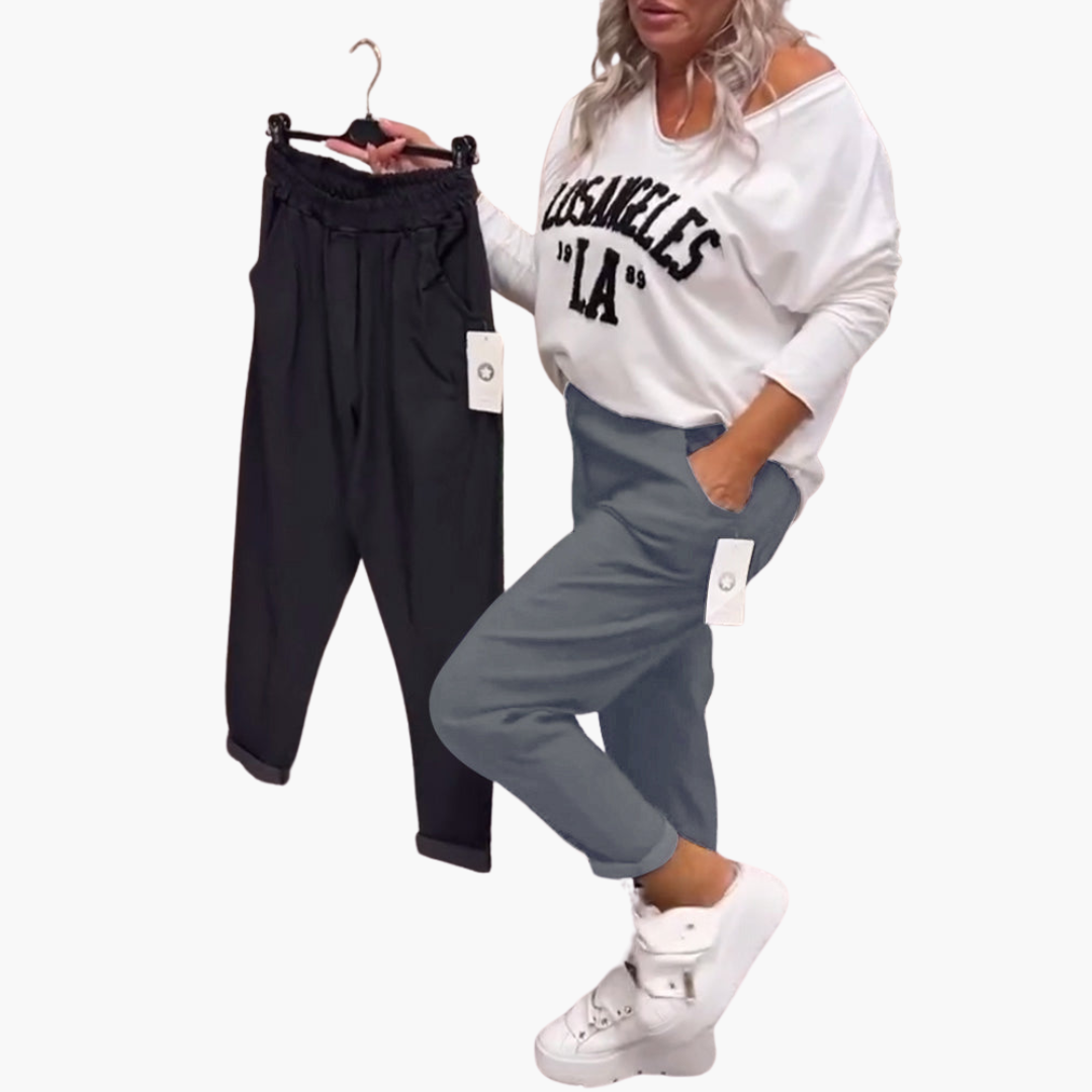 Elegante Damen Freizeithose