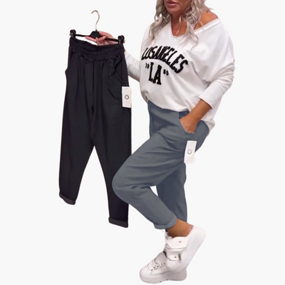 Elegante Damen Freizeithose