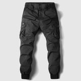 Martin | Herren Frühlings Cargo Joggerhose Mit Taschen – Schwarz