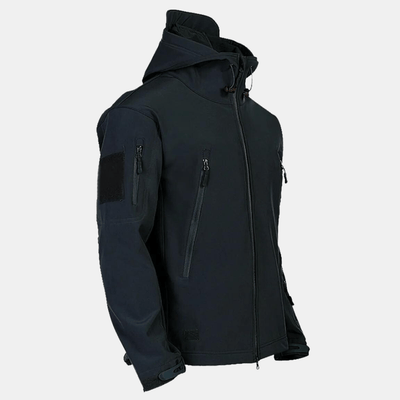 Taktische Jacke - Kapuze - Wasserdicht - Outdoorjacke - Windjacke für Männer