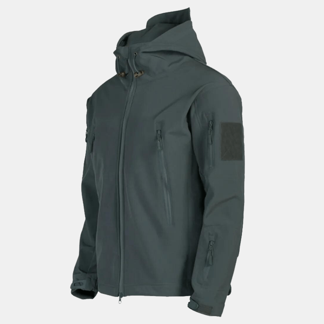Taktische Jacke - Kapuze - Wasserdicht - Outdoorjacke - Windjacke für Männer