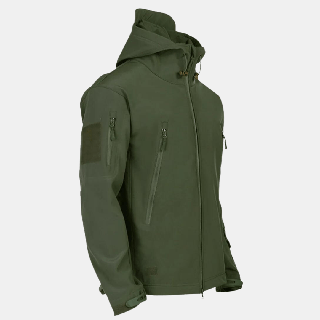 Taktische Jacke - Kapuze - Wasserdicht - Outdoorjacke - Windjacke für Männer