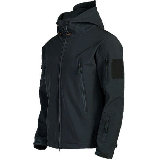 Taktische Jacke - Kapuze - Wasserdicht - Outdoorjacke - Windjacke für Männer